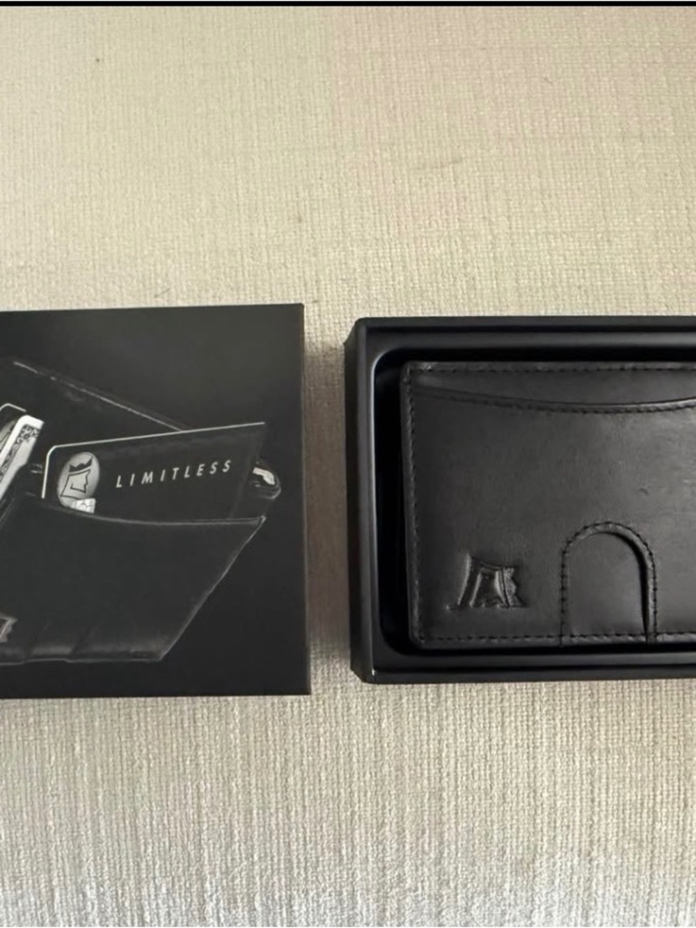 Black King’s Loot Leather Card & Key Holder